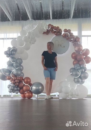 Фото зона из шаров