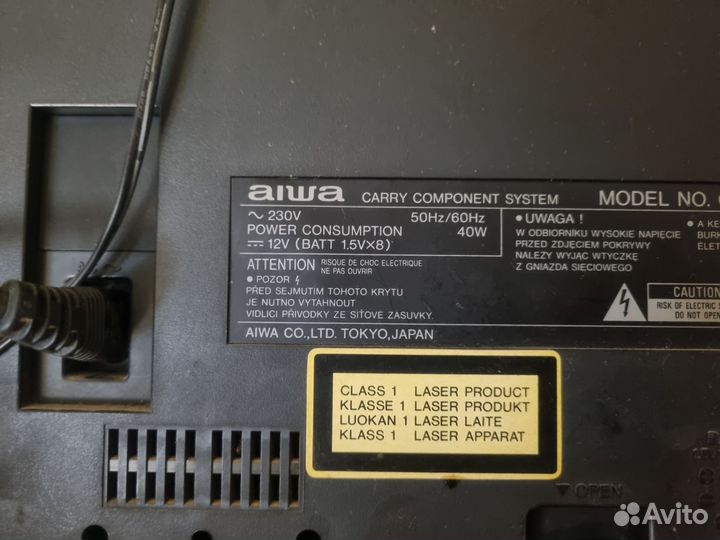 Музыкальный центр aiwa