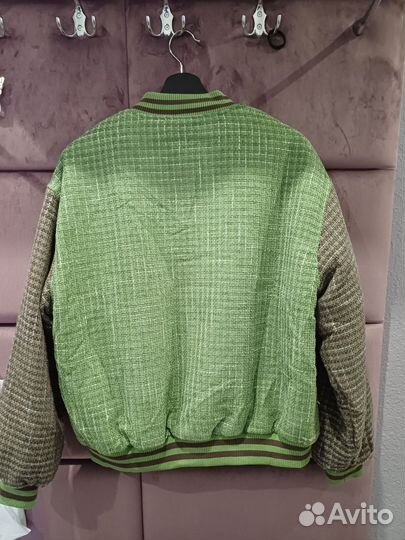 Куртка женская осень-зима тканевая с мехом внутри