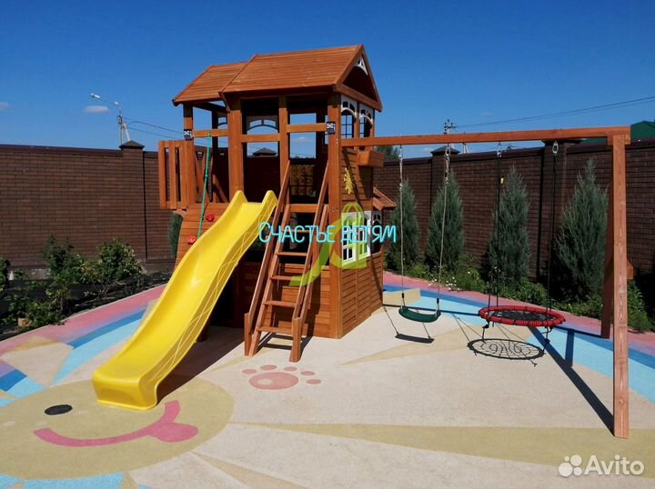 Детская площадка с доставкой до дачи
