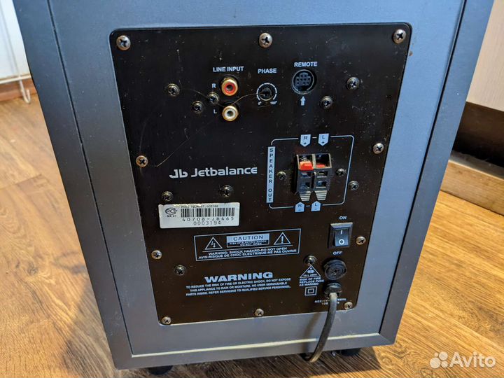 Сабвуфер jetbalance jb