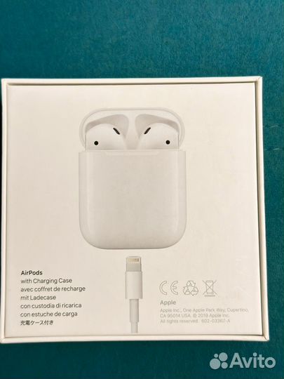 Наушники apple airpods
