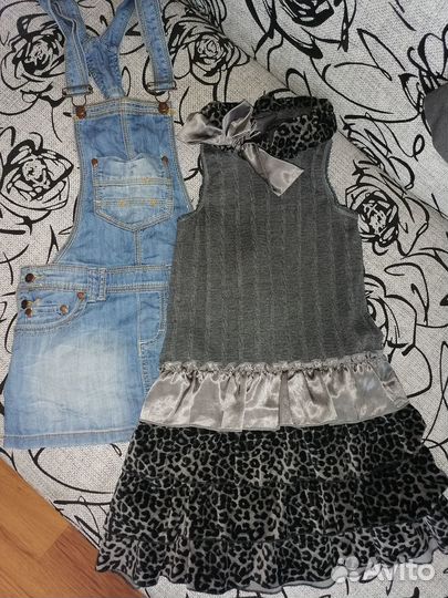 Одежда для девочки 134 пакетом