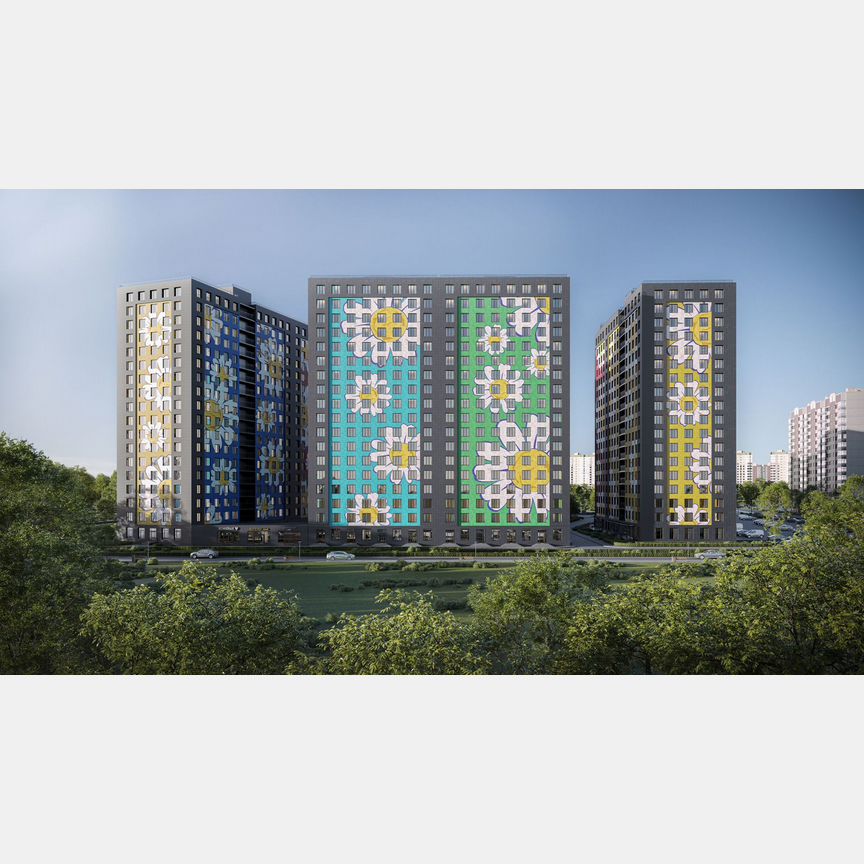 Квартира-студия, 23,7 м², 1/18 эт.