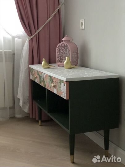 Тумба ГДР после редизайна. Ретро-тумба