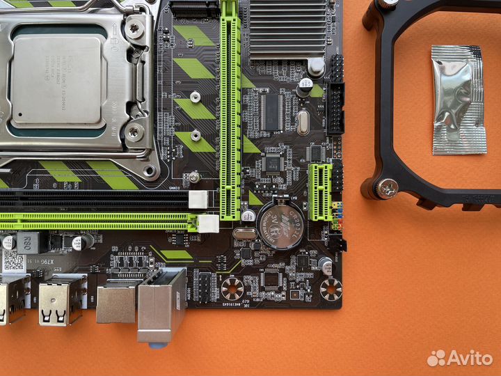 Комплект X79 +2630v2+ 8GB * 4шт. Самсунг