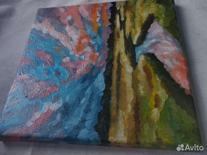 Картина масло холст