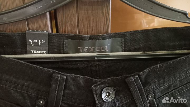Джинсы Texcel Denim W33 L34 Турция хлопок 100