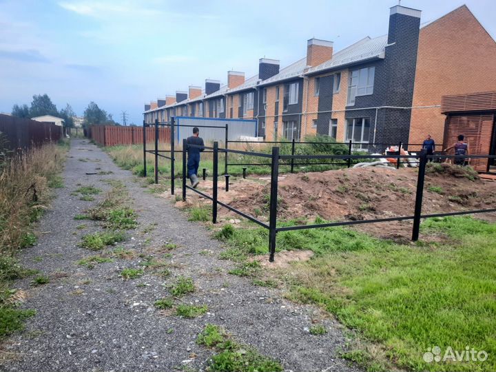 Столб винтовой 80х80, 76 1000х2000