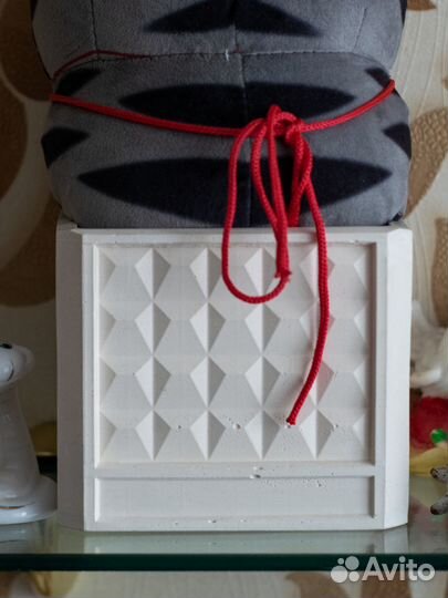 Кашпо Советский забор по-2 гипсовое