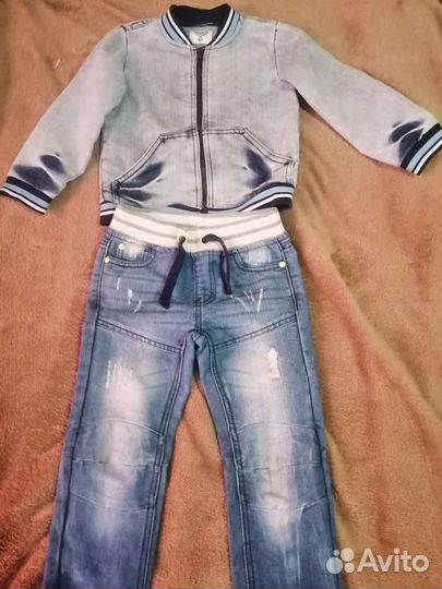Джинсовый костюм