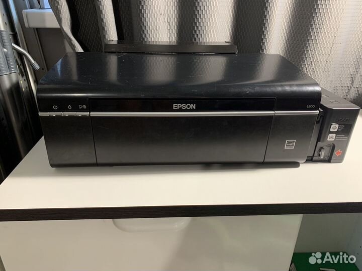 Цветной струйный принтер с снпч Epson l800