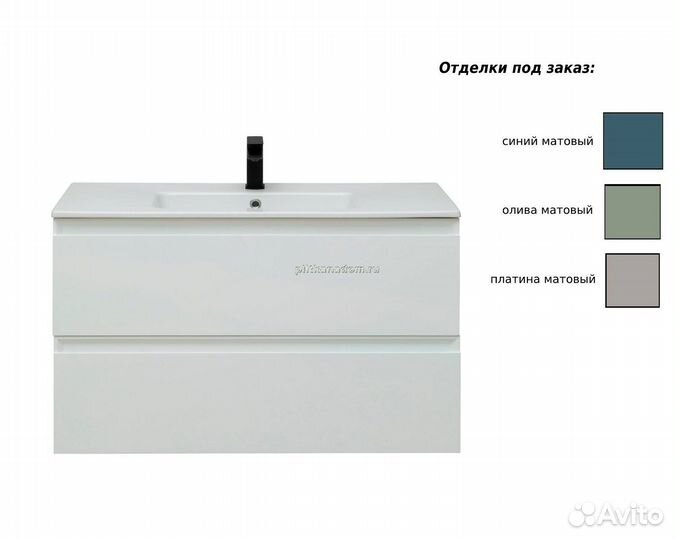 Allen Brau Eclipse 1.E1003.AM Тумба под раковину, антрацит матовый