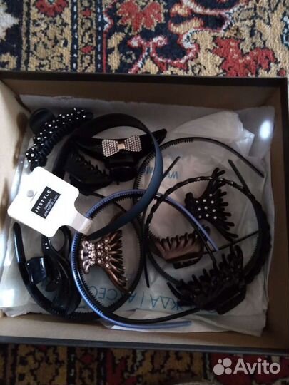 Ободки для волос, крабы для волос