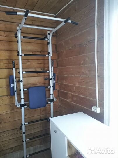 Шведская стенка с турником
