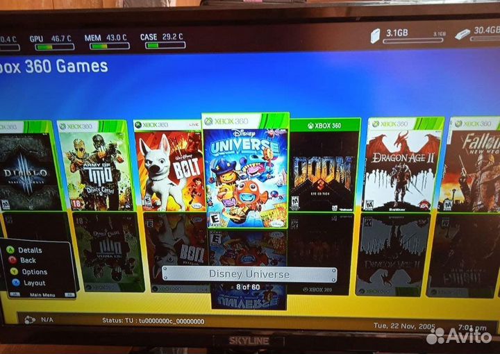 Прошитый Xbox 360 S 500gb + 56 игр Xbox360 X360 x