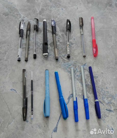 Много канцелярии (учеба/офис)