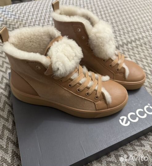 Зимняя обувь женская ecco 38