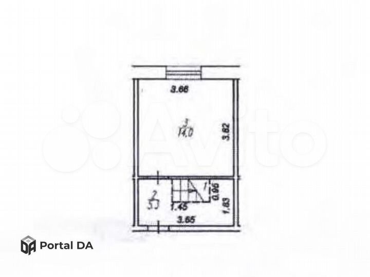 1-к. квартира, 41 м², 5/7 эт.