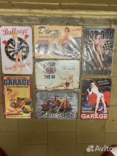 Картины для гаража