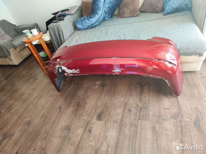 Бампер задний родной фольцваген поло 2017 г