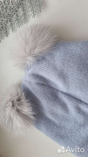 Шапка для девочки 3-5лет