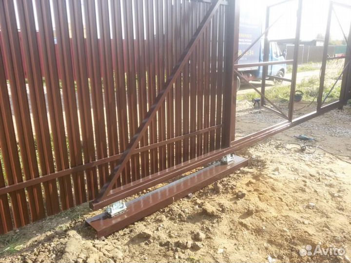 Заборы Откатные ворота Навесы