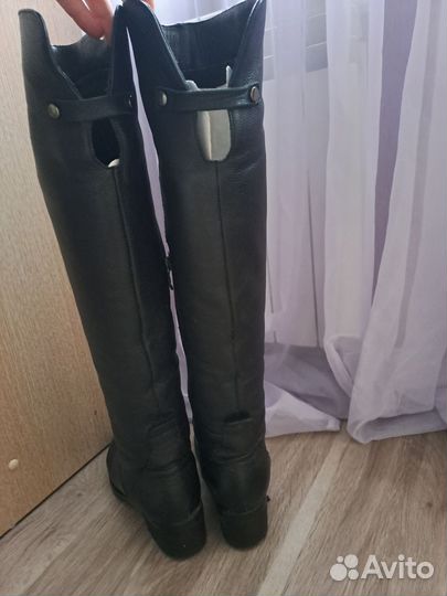 Сапоги женские натуральная кожа