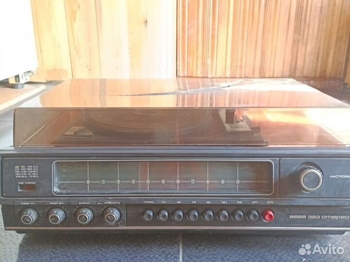Радиола вега 323 стерео Проигрыватель винила