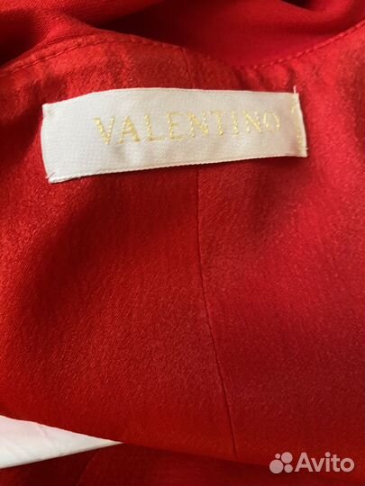 Valentino вечернее платье, оригинал, 100% шелк