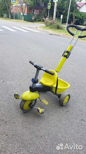 Детский трехколесный велосипед бу