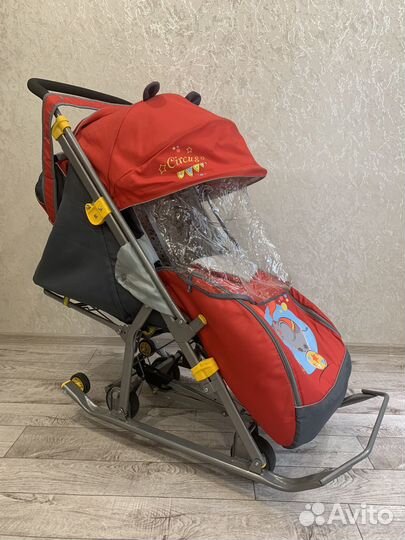 Санки коляска ника