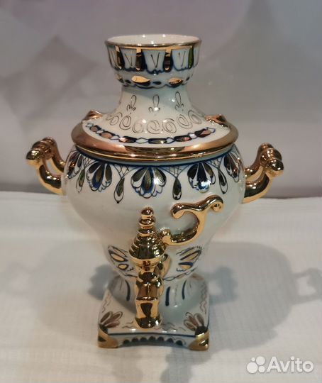 Самовар гжель