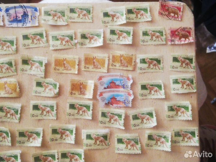 Марки почтовые старинные 53 шт 5 ру 1шт