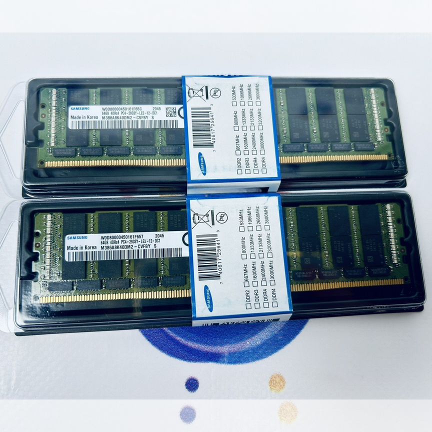 [M386A8K40DM2-CVFB] Ddr4 64gb 2933 Ecc Reg Samsung M386a8k40dm2 M386a8k40dm2-Cvfb
