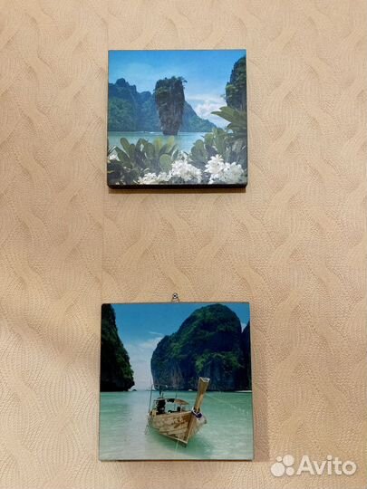 Картина, Фотокартина Таиланд 20х20см