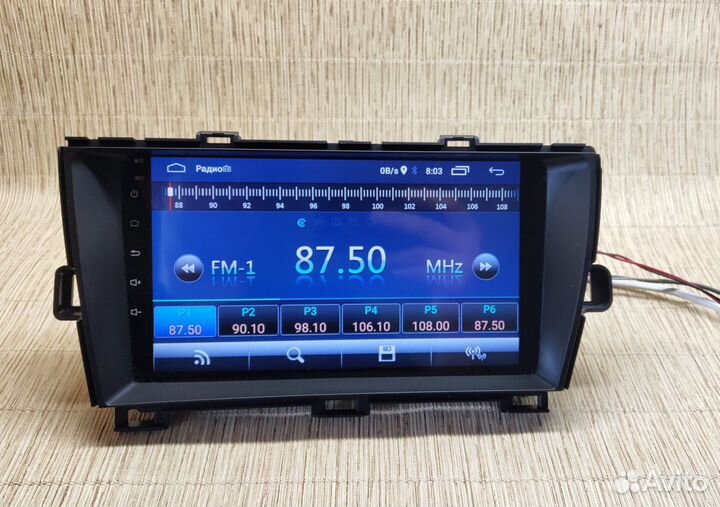 Toyota Prius 2009+ (XW30) магнитола Android 9.0