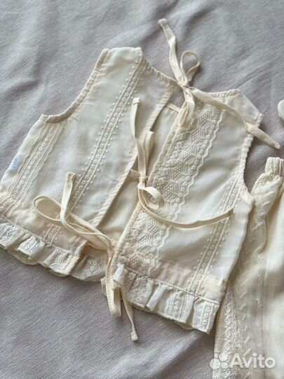 Костюм летний красивый для девочки 98 104 zara