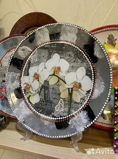 Тарелки ручной работы