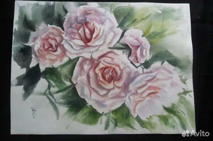 Автолитография 1971 года худож.Бродского В.Я. и др