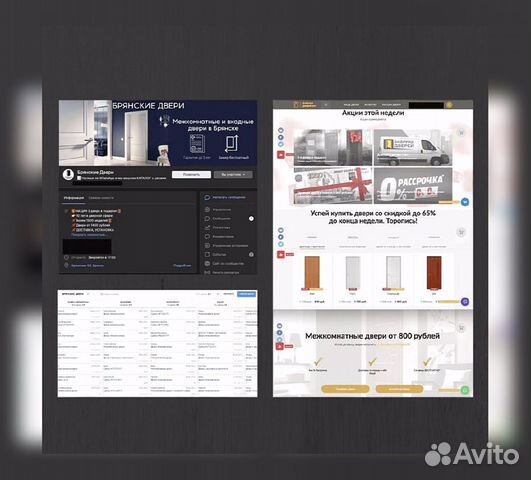 Дверной онлайн бизнес под ключ с гарантией