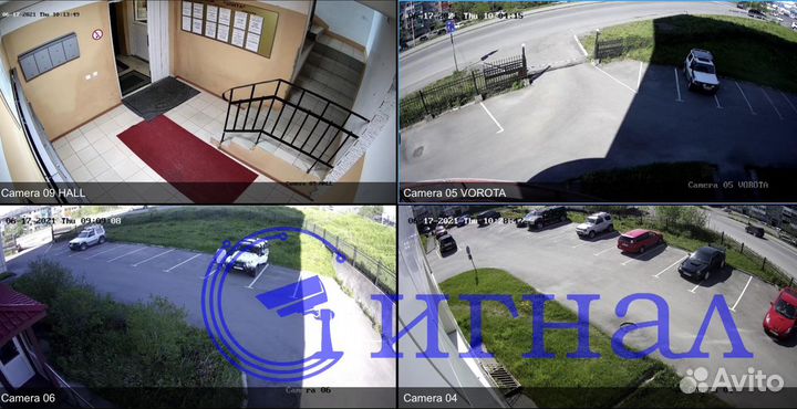 Видеонаблюдение - установка под ключ, обслуживание