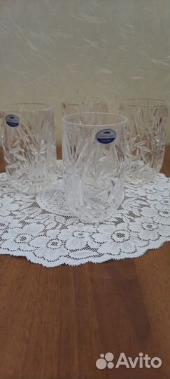 Хрустальные стаканы, фужеры,стопки, рюмки