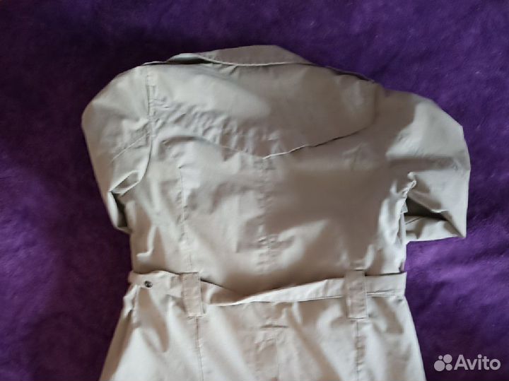 Плащ тренч для девочки 134