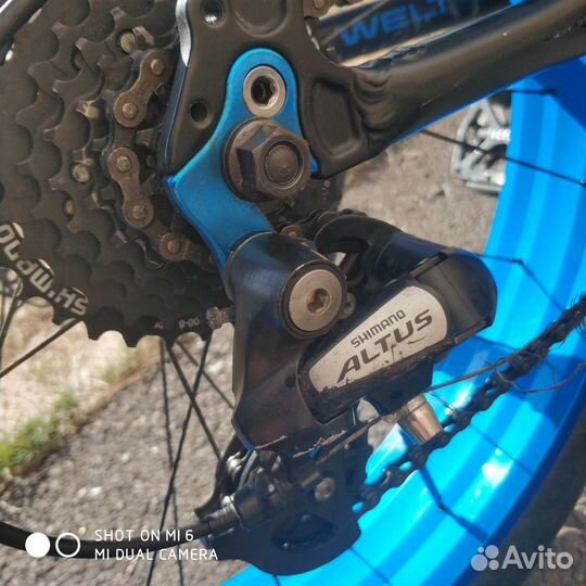 Велосипед взрослый фэтбайк фирмы welt