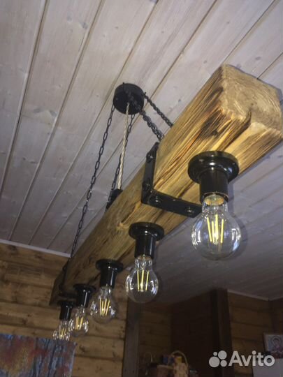 Люстра в стиле Лофт