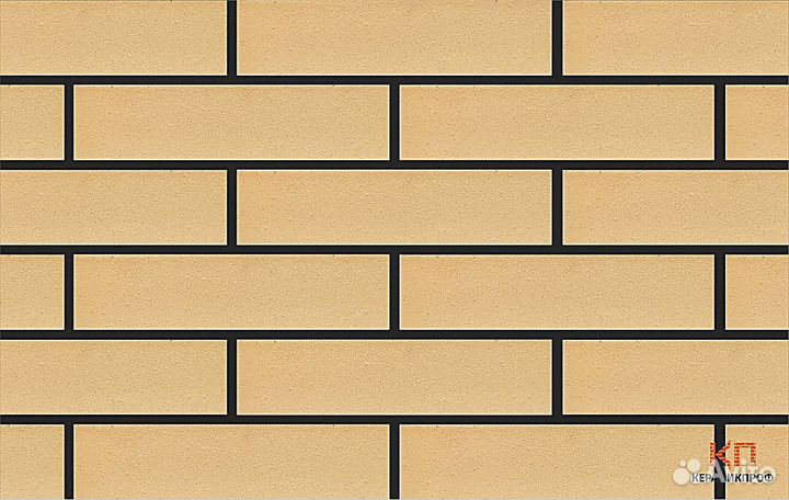 Кирпич евроформат Бежевый