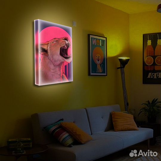 Картина с подсветкой