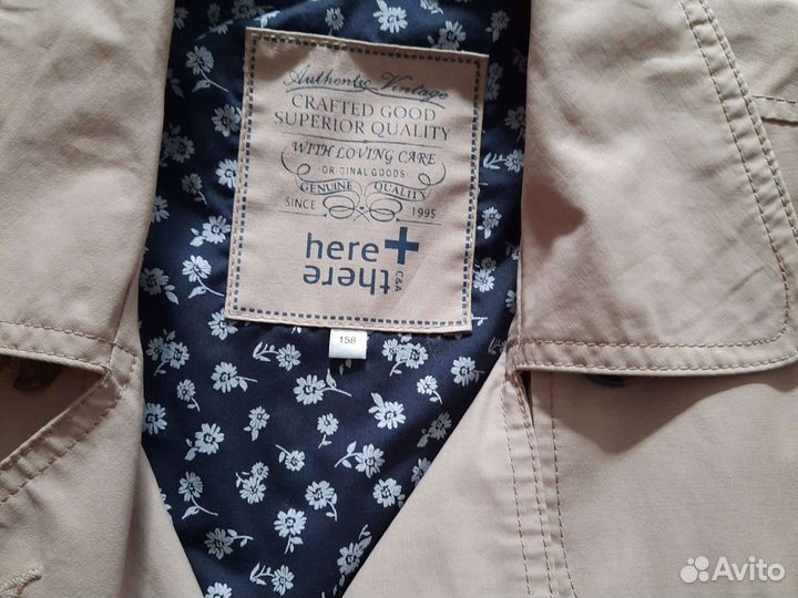 Короткий тренч C&A, куртка, бомбер