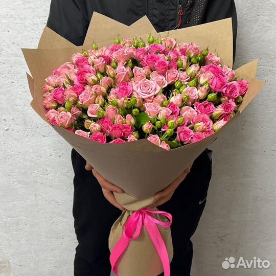 Кустовые розы/ доставка